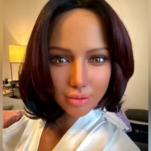 Elegant Brown and Black Women's Wig